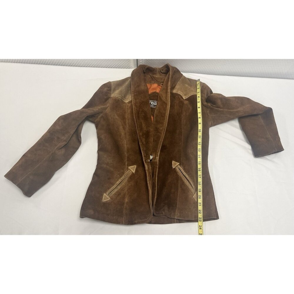 Woman’s Boho Winlet VTG/60s Suede Blazer Jacket *Read* 🤩 - Picture 14 of 14